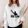 Behold The Iron Claw Famous Pro Wrestling Move Sweatshirt Gifts for Her