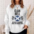 Bell Clan Scottish Family Name Scotland Heraldry Sweatshirt Gifts for Her