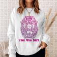 Bernie SandersRetro Hippy Cool Feel The Bern Sweatshirt Gifts for Her