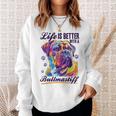 Bullmastiff Hunderasse Das Leben Ist Besser Mit Einem Bullmastiff Sweatshirt Geschenke für Sie