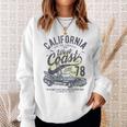 California West Coast Surfing Car Birthday Sweatshirt Gifts for Her