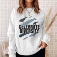 Celebrar La Diversidad Tipos De Regalos De Ballenas Para Los Amantes De Las Ballenas Camisa de entrenamiento Regalos para ella
