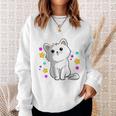 Children's Ich Bin 4 Jahre Alt Katzenvier 4Th Birthday Sweatshirt Geschenke für Sie