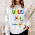 Children's Kita Abgängerin 2024 Kita Geschafft 2024 Kita Graduate 2024 Sweatshirt Geschenke für Sie