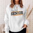 Class Of 2024 Seniors High School College Student Graduation Sweatshirt Gifts for Her