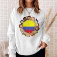 Colombian Flag Hispanic Heritage Month Colombia Kid Boy Girl Sweatshirt Gifts for Her