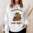 Coolster Papa Der Weltater Outfitatertag Bester Papa Sweatshirt Geschenke für Sie