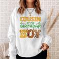 Cousin Of The Birthday Boy Lion Family Matching Sweatshirt Gifts for Her