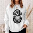 Deep Sea Diver Navy Commercial Scuba Diver Dive Helmet Mk5 Sweatshirt Gifts for Her