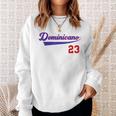 Dominicano Flag Rd Dominican Republic Baseball Jersey Sweatshirt Gifts for Her