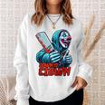 Down With The Clown Icp Hatchet Man Juggalette Clothes Sweatshirt Gifts for Her