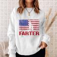 Father's Day For Dads World's Best Farter I Mean Father Sweatshirt Gifts for Her