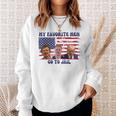 All Of My Favorite Go To Jail Groovey Retro 70S Sweatshirt Gifts for Her