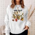 Cicada We Out Cute Cicada Brood Emergence Sweatshirt Gifts for Her