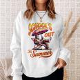 Retro Beach Schools Out For Summer Sweatshirt Gifts for Her