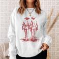 Gay Cowboy Gay Western Lgbtqia Gay Rodeo Sweatshirt Gifts for Her