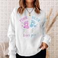 Gender Reveal Papaater Raglan Sweatshirt Geschenke für Sie