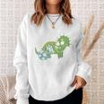 Großer Bruder Dino Sweatshirt für Kinder, Geschwister Liebe Design Geschenke für Sie