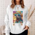 This Is My Hawaiian Retro Vintage Monk Seal Sweatshirt Gifts for Her