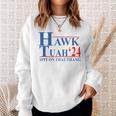 Hawk Tuah Hawk Tuah Spit On That Thang Sweatshirt Gifts for Her