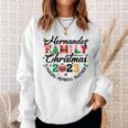 Hernandez Family Name Christmas Matching Surname Xmas Sweatshirt Gifts for Her