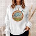 Heron Antique Illustration Ca 1240 Sweatshirt Gifts for Her