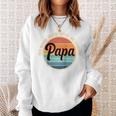 Herrenaterintage Geschenk Der Mann Der Mythos Die Legende Papa Raglan Sweatshirt Geschenke für Sie