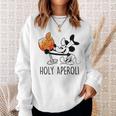 Holy Aperoli X Mouse Spritz Club Hallöchen Aperölchen White Sweatshirt Geschenke für Sie
