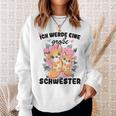 Ich Werde Große Schwester Sweatshirt, Ankündigung Geschwisterliebe Geschenke für Sie