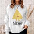 I'm Just Here For The Nachos Mexican Food Nachos Sweatshirt Gifts for Her