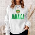 Jamaica Jamaican Flag Love Souvenir Sweatshirt Gifts for Her