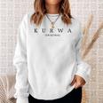 Kurwa Original Polish Sweatshirt Geschenke für Sie