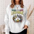 Latinaholic Addition Awareness Latina Lovers Meme Sweatshirt Gifts for Her