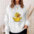 Lucky Rubber Ducks Duckling Duckies Sweatshirt Gifts for Her