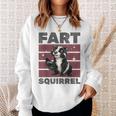 Lustiges Stinktier Furz Eichhörnchen Sweatshirt Geschenke für Sie