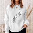 Openly Gray Gray Hair Salt And Pepper Sweatshirt Gifts for Her