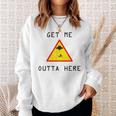 Get Me Outta Here Ufo Sci-Fi Sweatshirt Gifts for Her