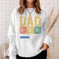 Papa- Papa Witze Loading Regelmäßigatertag Sweatshirt Geschenke für Sie