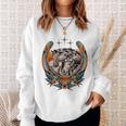 Pharaoh's Horses Vintage Traditional Tattoo Artist Flash Ink Sweatshirt Gifts for Her