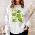 Pickle Squad Cucumber Sweatshirt Gifts for Her
