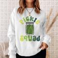 Pickle Squad Pickle Lover Humor Colorful Sweatshirt Gifts for Her