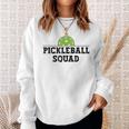 Pickleball Squad Pickle Ball Lovers Team Pickleball Sweatshirt Gifts for Her