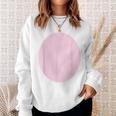 Pig In A Blanket Costume Pig Belly Pink Fur Piglet Farm Sweatshirt Gifts for Her