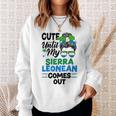 Sierra Leonean Sierre Leone Flag Sweatshirt Gifts for Her