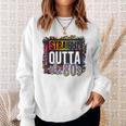 Straight Outta The 80S I Love The 80'S Totally Rad Eighties Sweatshirt Gifts for Her