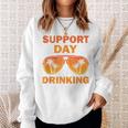 Support Day Drinking Summer Beach Vacation Sweatshirt Gifts for Her