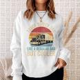 Truck Driver Dad Like Regular Dad But Cooler Father's Day Sweatshirt Gifts for Her