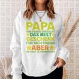 Vater Papaatertag Herrentag Tochhter Sweatshirt Geschenke für Sie