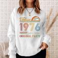 Vintage 1976 Limited Edition Original Parts Sweatshirt Gifts for Her