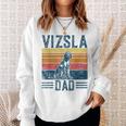 Vizsla Dad Vintage Hungarian Vorstehung Dog Vizsla Dad Sweatshirt Geschenke für Sie